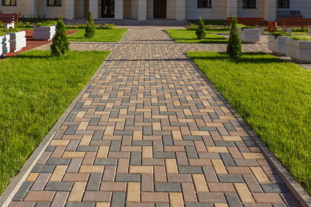 Permeable Paver Driveway in Mashpee Neck, MA